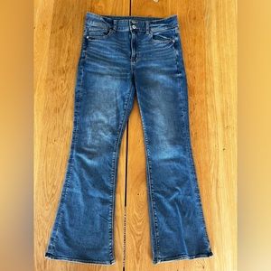 American Eagle Hi-Rise Artist Flare; size 10